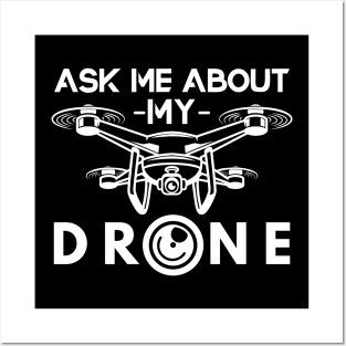 Funny Drone Pilot Drones Posters and Art